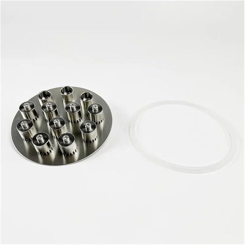 6" Stainless Steel 304 Bubble Plate Set with Overflow Cap for 6" (154mm) Flange OD167mm,Reflux Column in Saudi Arabia