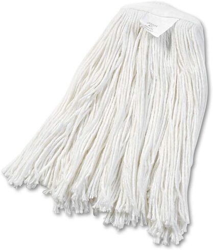 Boardwalk BWK2020REA #20 Cut-End Rayon Wet Mop Head - White in Saudi Arabia
