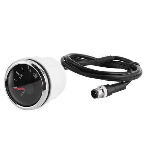 52mm Fuel Level Gauge, IP67 NMEA2000 Signal Display with Anti Fog Curved Glass, for Boats and Yachts in Saudi Arabia