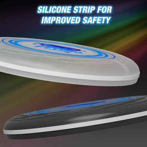 2 حزمة من الأقراص الطائرة المضيئة للأطفال، 45 مصباح LED، 14 وضع إضاءة، حلقة طيران قابلة لإعادة الشحن تتوهج في الظلام للشاطئ، والتخييم، واللعب في الهواء الطلق، وألعاب رياضية للمراهقين والأولاد والبالغين in Kuwait