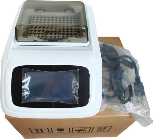 Thermo Shaker Oscillaor Automatic Dry Bath Incubator with Speed Range 200-1800rpm Temperature Setting Range -10-100℃ Shaking Amplitude 3mm Standard Centrifuge Tube Module 2ml*35 Hole in Saudi Arabia