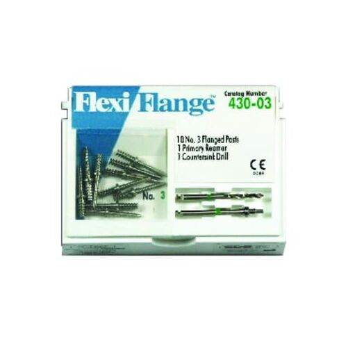 430-03 Flexi-Flange Posts Stainless Steel #3 Green 10/Pk in Kuwait