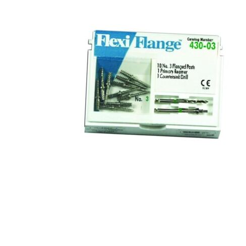 430-03 Flexi-Flange Posts Stainless Steel #3 Green 10/Pk in Kuwait