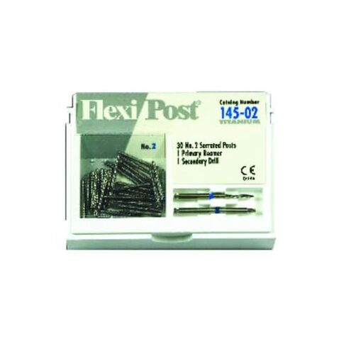145-02 Flexi-Post Titanium Posts #2 Blue 30/Pk in Kuwait