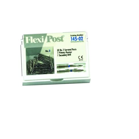 145-02 Flexi-Post Titanium Posts #2 Blue 30/Pk in Kuwait