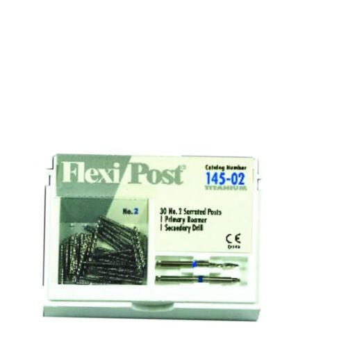 145-02 Flexi-Post Titanium Posts #2 Blue 30/Pk in Kuwait