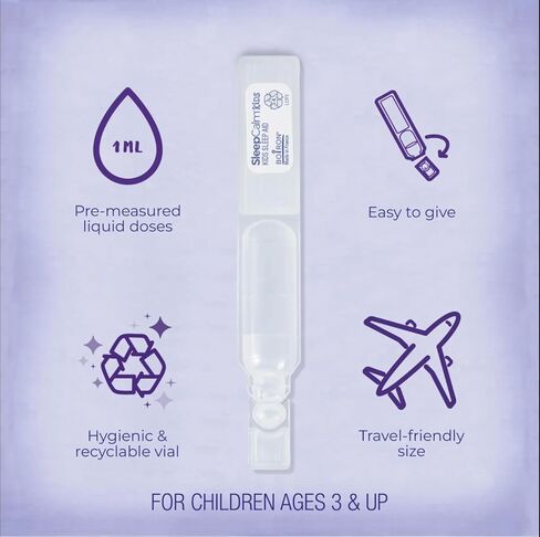 Boiron SleepCalm Kids Liquid Doses -15 Count (Pack of 3) Bundle with Pen - Sleep Aid for Deep, Relaxing, Restful Nighttime Sleep - Melatonin-Free and Non Habit-Forming in Kuwait