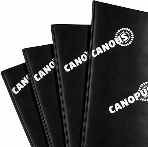 CANOPUS Car Sound Deadening Mat, 80 mil 10 sqft, Pack of 10 Sheets, Butyl Sound Deadener Mat, Audio Car Sound Dampening Material for Car Trunk, Door, Floor and Ceiling, Black in Kuwait