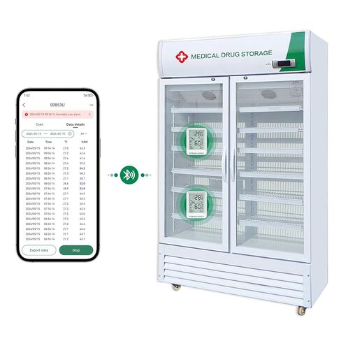 Freshliance Bluetooth Temperature Humidity Data Logger Recorder, Refrigerator Freezer Thermometer Hygrometer, Digital Remotely Temperature Humidity Monitor with APP Data Analysis, BlueTag TH20, 6pack in Kuwait