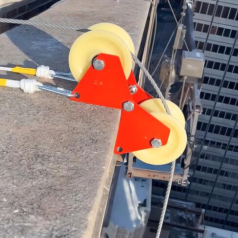 90 Degree Adjustable Corner Edge Protector | M Size(80 * 60mm), Lifting Pulley System Around Corner, Rope Block and Tackle Pulley System for Lifting Heavy Objects in Kuwait