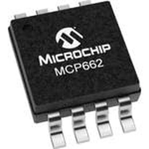 تقنية الرقاقة الدقيقة، MCP662-E/MS، Op Amp Dual GP R-R O/P 5.5V أنبوب MSOP ذو 8 سنون للسيارات (100 عنصر/عناصر) in Saudi Arabia