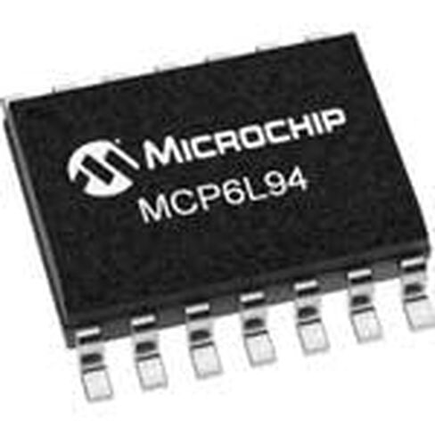 تقنية الرقاقة الدقيقة، MCP6L94T-E/SL، Op Amp Quad GP R-R I/O 6V 14-Pin SOIC N T/R (25 قطعة/عناصر) in Saudi Arabia