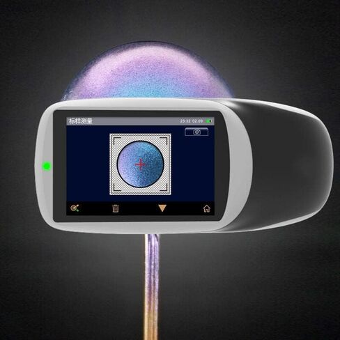 Digital Three Angle Spectrophotometer 3 Angles Spectrophotometer with Angles 15° 45° 110° Color Spaces CIE LAB,XYZ,Yxy,LCh,βxy,DIN Lab99 Illumination Source Blue Enhanced Full Spectrum LED in Kuwait