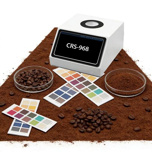 High Precision Coffee Color Analysis with USB Interface 0.01% Reflectance Resolution Full-Spectrum LED 50mm Aperture SCAA/HCCI for Coffee Powder/Grounds Color & Roast Precision Testing in Saudi Arabia