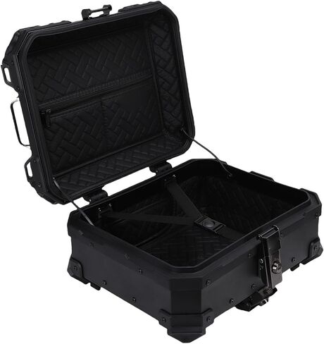 صندوق خلفي سعة 28 لترًا مقاوم للماء لحقيبة الأمتعة وقفل لركوب الدراجات in Kuwait