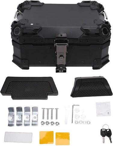 صندوق خلفي سعة 28 لترًا مقاوم للماء لحقيبة الأمتعة وقفل لركوب الدراجات in Kuwait