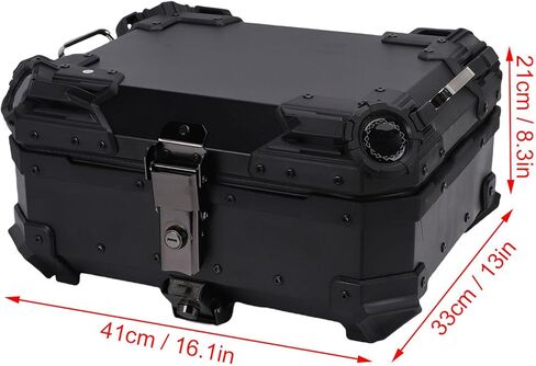 صندوق خلفي سعة 28 لترًا مقاوم للماء لحقيبة الأمتعة وقفل لركوب الدراجات in Kuwait