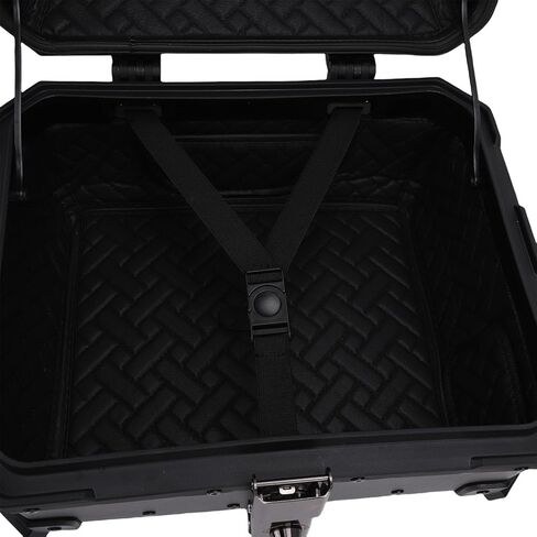 صندوق خلفي سعة 28 لترًا مقاوم للماء لحقيبة الأمتعة وقفل لركوب الدراجات in Kuwait