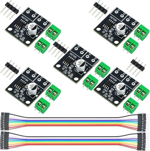 5Pcs DC Motor Drive Module Compatible with for DRV8871 6.5-45V 3.6A Max H-Bridge PWM Driver Module in Saudi Arabia