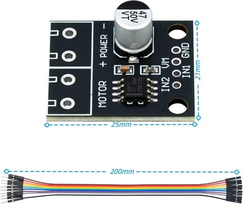 5Pcs DC Motor Drive Module Compatible with for DRV8871 6.5-45V 3.6A Max H-Bridge PWM Driver Module in Saudi Arabia