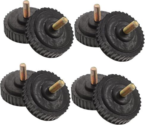 DOITOOL 8pcs Non-Skid Rubber Bumper Pads Vibration Pads for Furniture Leg Caps Adhesive Slider in Saudi Arabia
