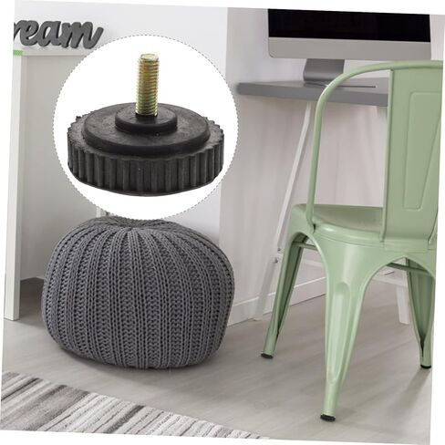 DOITOOL 8pcs Non-Skid Rubber Bumper Pads Vibration Pads for Furniture Leg Caps Adhesive Slider in Saudi Arabia