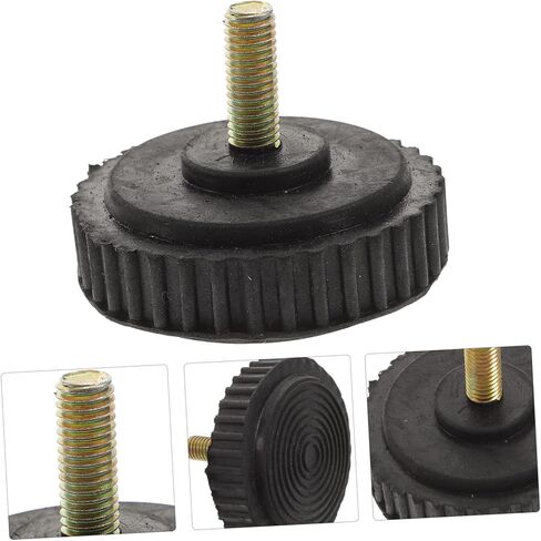 DOITOOL 8pcs Non-Skid Rubber Bumper Pads Vibration Pads for Furniture Leg Caps Adhesive Slider in Saudi Arabia