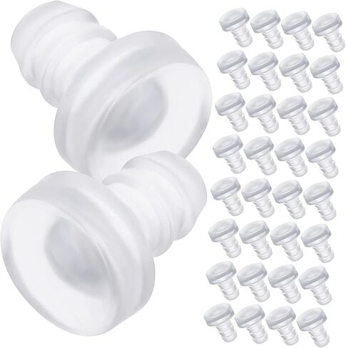 Mipcase 200pcs Shockproof Rubber Particles Cabinet Door Bumpers for Noise Reduction Protection in Saudi Arabia
