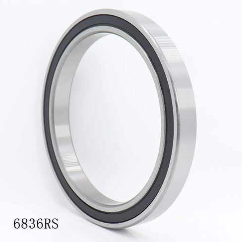 منتجات نقل الطاقة 6836 2RS محمل كروي أخدود عميق 180x225x22 مللي متر محامل متري رقيقة القسم 61836 RS محمل كروي دقيق in Kuwait