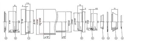 محامل الاتصال الزاوي محامل سماعة الدراجة 2 قطعة 30.532.739.74041.84748.9786.5 36/36 36/45 45/45 ACB الطريق MTB الزاوي الاتصال دراجة تحمل محامل in Kuwait