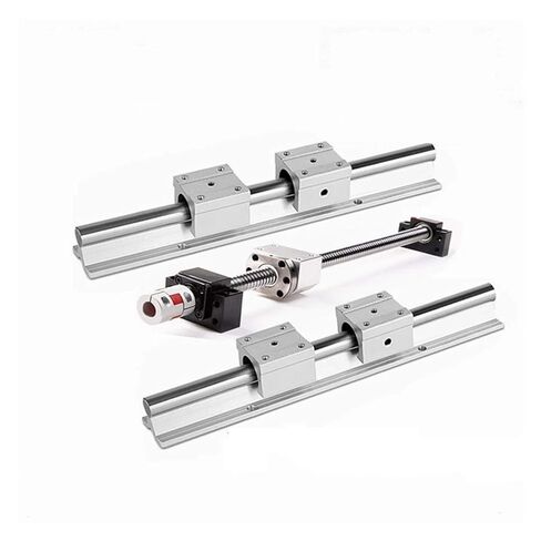 دعم السكك الحديدية الخطية الاحترافية + دليل العمود SBR20 + محمل الكتلة SBR20UU + مجموعة المسمار الكروي + الجوز + BKBF12 + المقرنة in Kuwait