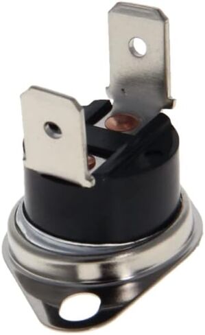 Heyiarbeit 2Pcs KSD301 Thermostat 115°C/239℉ 10A N.C Adjust Snap Disc Temperature Switch for Microwave, Oven, Coffee Maker in Saudi Arabia