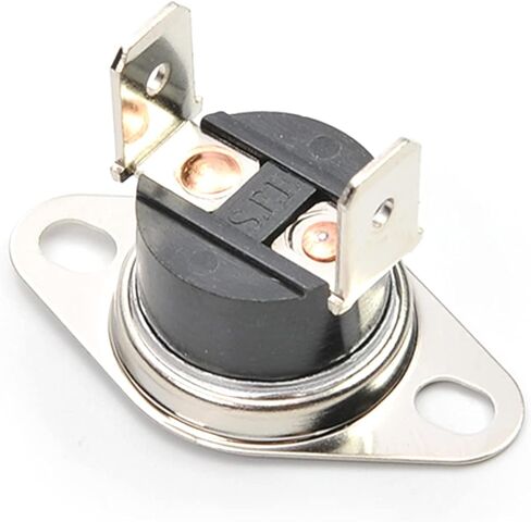 Heyiarbeit 2Pcs KSD301 Thermostat 115°C/239℉ 10A N.C Adjust Snap Disc Temperature Switch for Microwave, Oven, Coffee Maker in Saudi Arabia