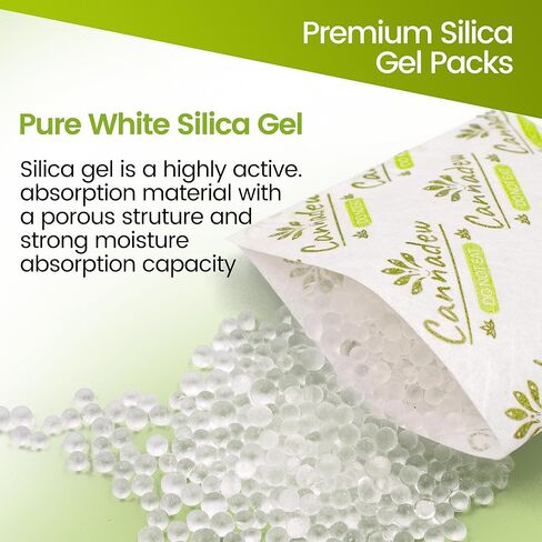 10g Silica Gel Packets (15 Pack) – High-Performance Moisture Absorber for Humidity Control, Storage, Jars, Closets & Containers in Saudi Arabia