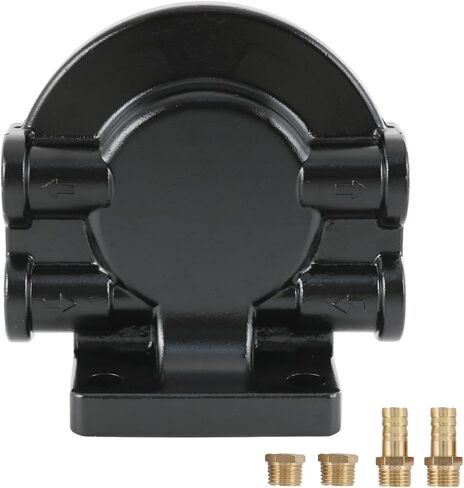 Marine Fuel Water Separator Filter Assembly S3213 Filter Element with Collection Bowl Replacement for 3/8 Inch NPT Outboard Motor Mercury 35-60494-1 18-7932-1,18-17928,35-809097 in Saudi Arabia