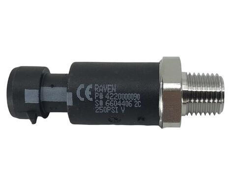 Raven Pressure Transducer Sensor Kit 0-250 PSI, 1/4" MPT (517404D1) - 422-0000-090 in Kuwait