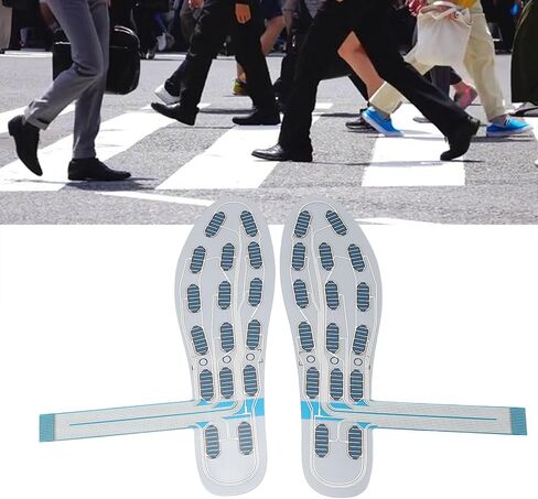 1 Pair Thin Film Foot Pressure Sensor, Accuracy 16 Sensing 0.5-10kg Smart Insole Sensor for Step Counting Stride Length Analysis Gait Motion Monitoring in Saudi Arabia
