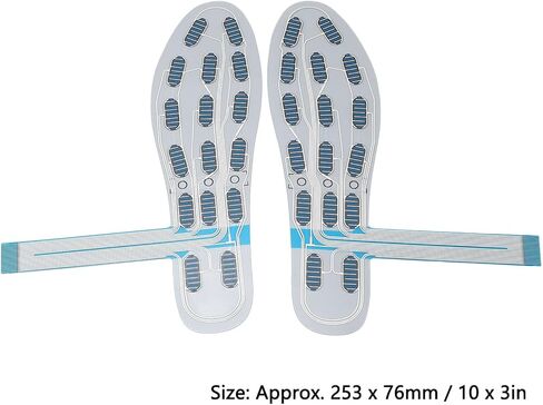 1 Pair Thin Film Foot Pressure Sensor, Accuracy 16 Sensing 0.5-10kg Smart Insole Sensor for Step Counting Stride Length Analysis Gait Motion Monitoring in Saudi Arabia