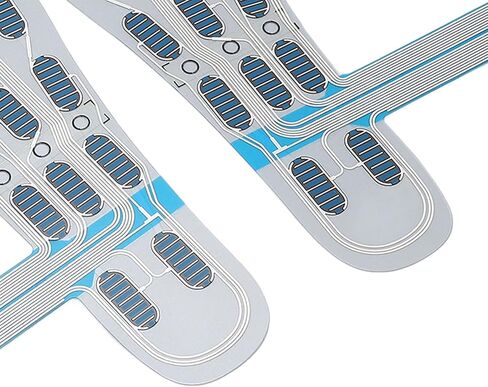 1 Pair Thin Film Foot Pressure Sensor, Accuracy 16 Sensing 0.5-10kg Smart Insole Sensor for Step Counting Stride Length Analysis Gait Motion Monitoring in Saudi Arabia
