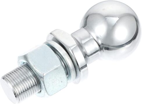 Happyyami Trailer Tow Ball Chrome Plated Towing Ball for Secure Connection Durable and for Trailers and Yacht Accessories Capacity in Saudi Arabia