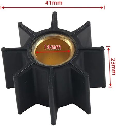 1pcs 19210-881-003 Water Pump Impeller for 5HP 7.5HP 8HP 10HP (BF5 BF8) Outboard Motors 18-3245 19210-881-A01 in Kuwait