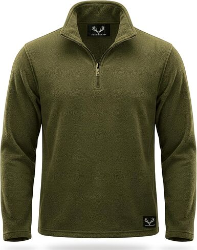 MENS MOCK NECK ZIPPER JACKET, MICRO FIBER FLEECE in Kuwait