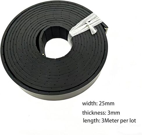 3Meters/lot(118 inches/lot) XHP-25 PU Flat Belt Black Width 25mm Thickness 3mm Color Black Fitness Equipment Flat Belt(for Kevlar Wire core25mm) in Saudi Arabia