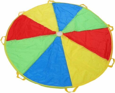 DAN&DRE Childrens Parachute, Childrens Parachute, Play Tent, 1.5M, Bag, Umbrella, Play, Sports Activity, Accessories in Kuwait