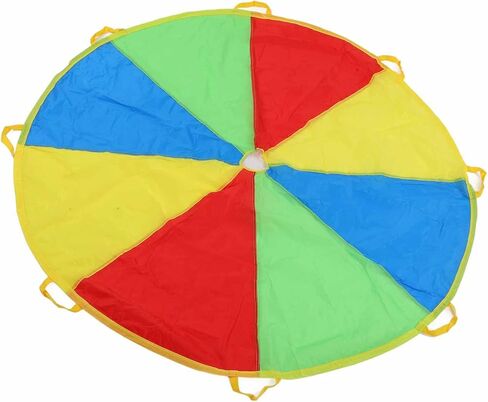 DAN&DRE Childrens Parachute, Childrens Parachute, Play Tent, 1.5M, Bag, Umbrella, Play, Sports Activity, Accessories in Kuwait