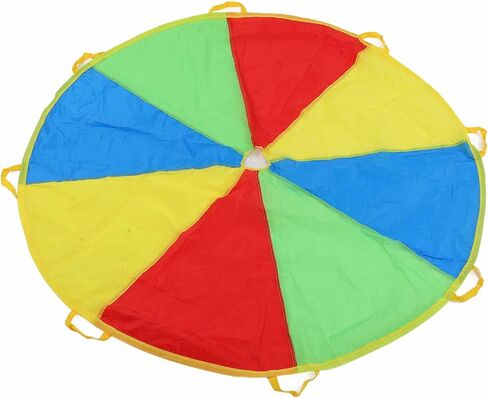 DAN&DRE Childrens Parachute, Childrens Parachute, Play Tent, 1.5M, Bag, Umbrella, Play, Sports Activity, Accessories in Kuwait