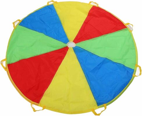 DAN&DRE Childrens Parachute, Childrens Parachute, Play Tent, 1.5M, Bag, Umbrella, Play, Sports Activity, Accessories in Kuwait