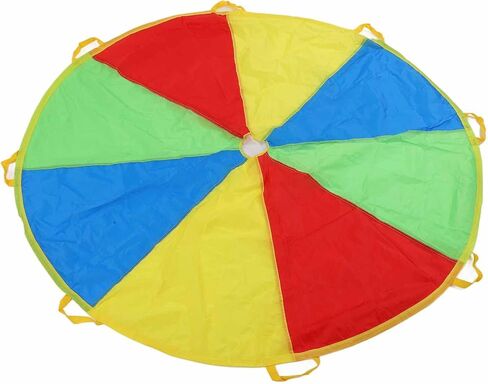 DAN&DRE Childrens Parachute, Childrens Parachute, Play Tent, 1.5M, Bag, Umbrella, Play, Sports Activity, Accessories in Kuwait