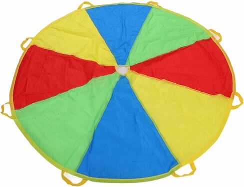 DAN&DRE Childrens Parachute, Childrens Parachute, Play Tent, 1.5M, Bag, Umbrella, Play, Sports Activity, Accessories in Kuwait