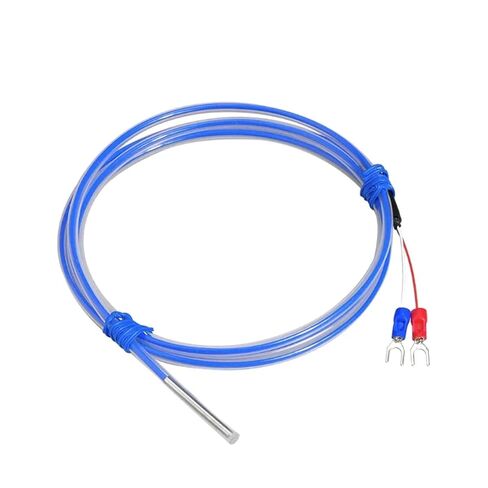 PT100 RTD & K Type Thermocouple Temperature Sensor, 2/3-Wire Probe, Acid & Alkali Resistant(PT100 Type 5M) in Kuwait